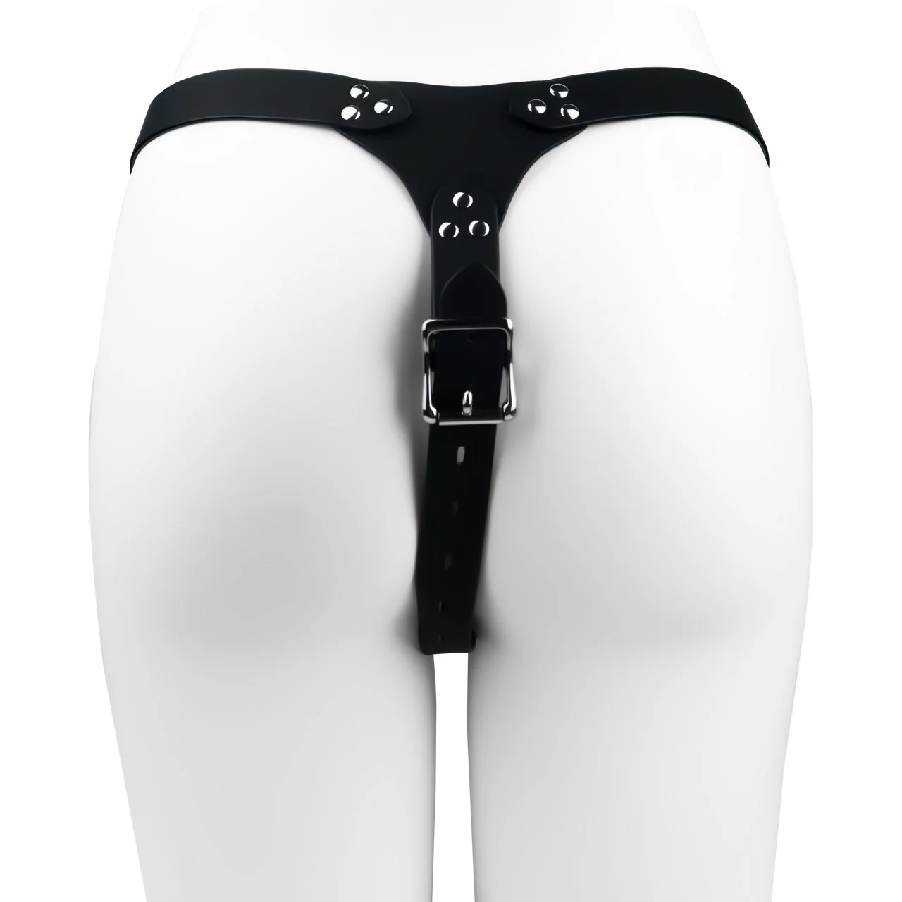 Invisible Clam-Style Metal Chastity Belt - Image 12