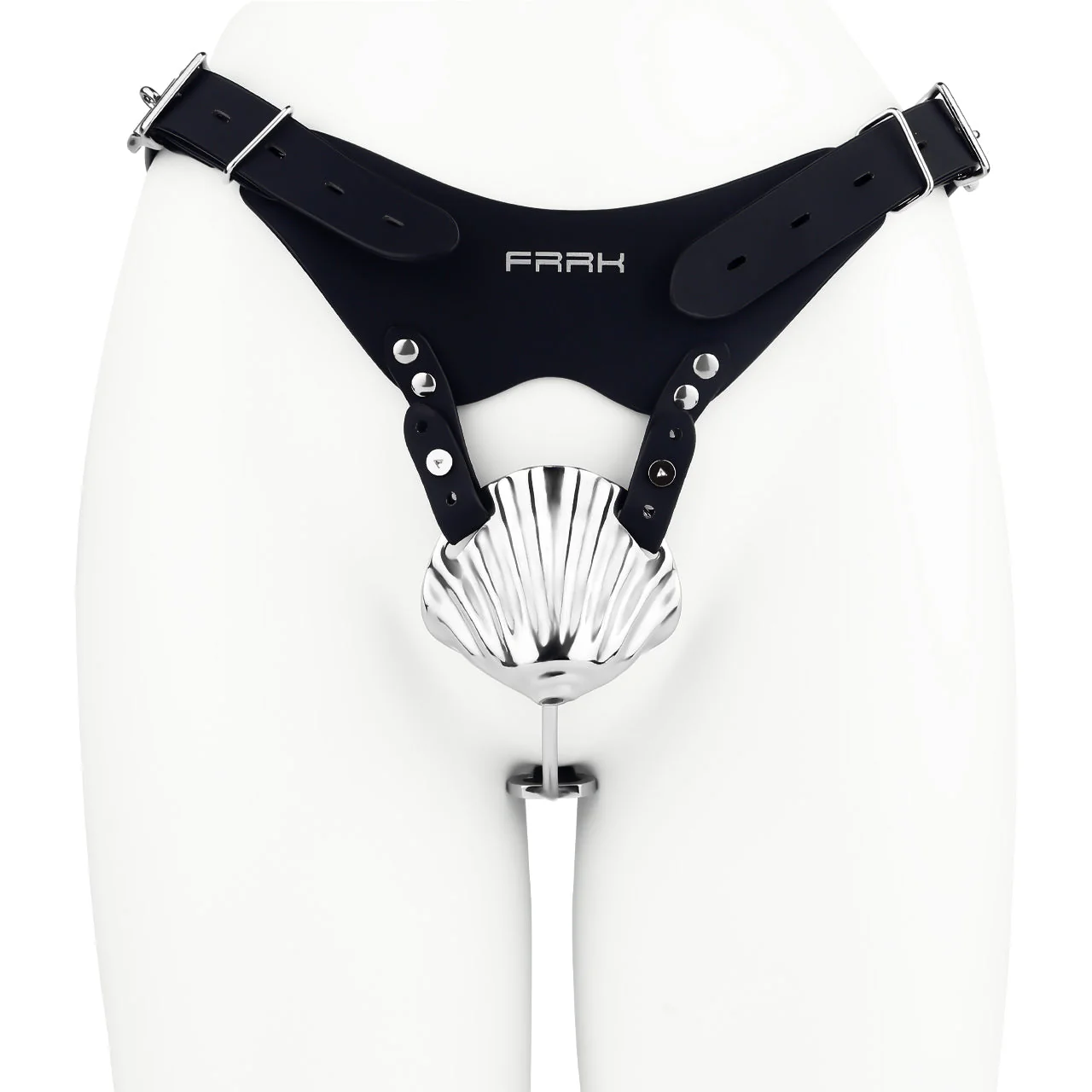 Invisible Clam-Style Metal Chastity Belt - Image 2