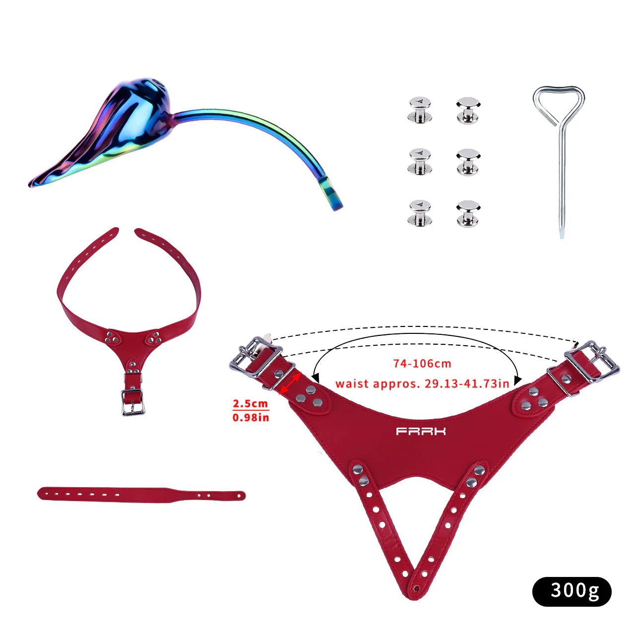 Invisible Clam-Style Metal Chastity Belt - Image 4