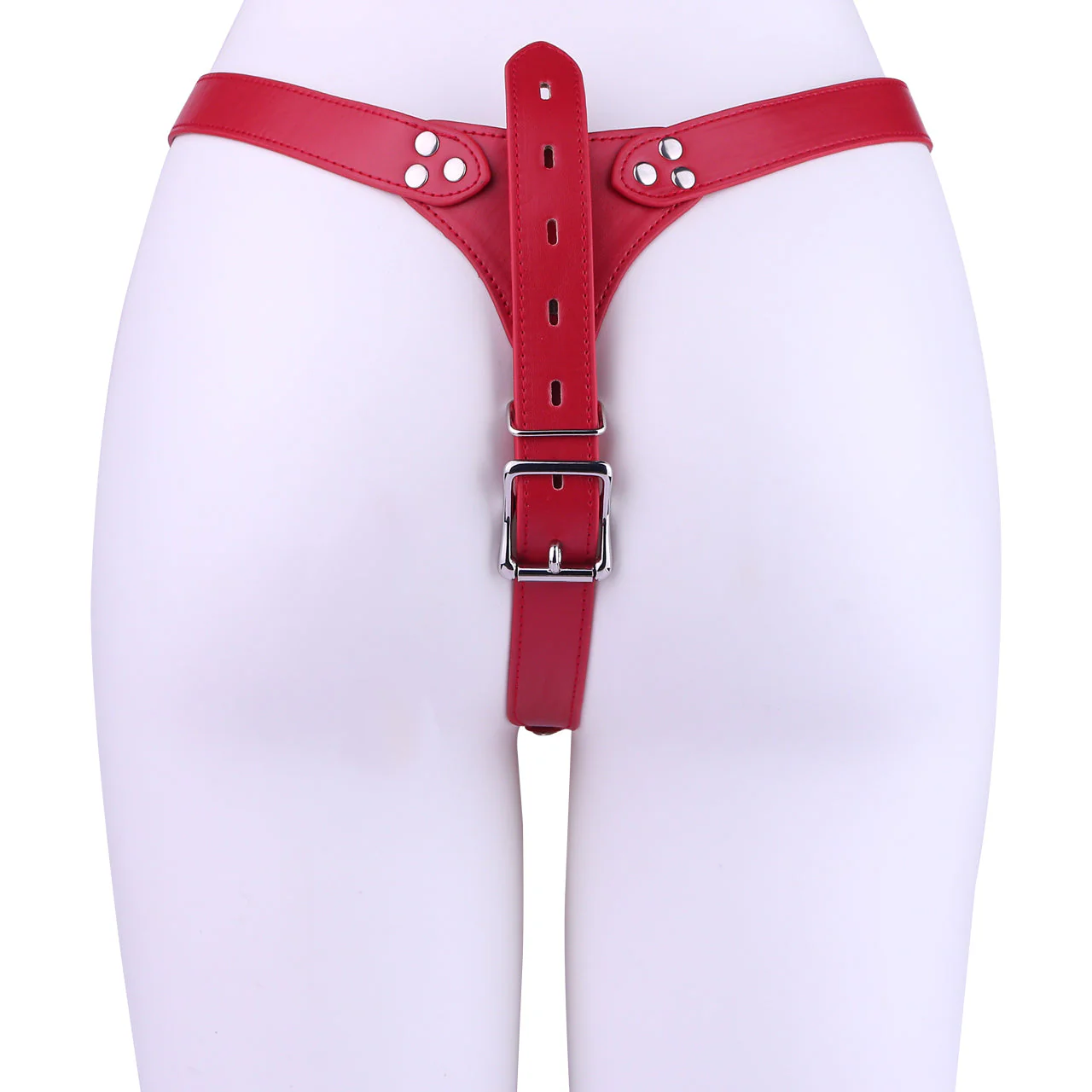 Invisible Clam-Style Metal Chastity Belt - Image 7