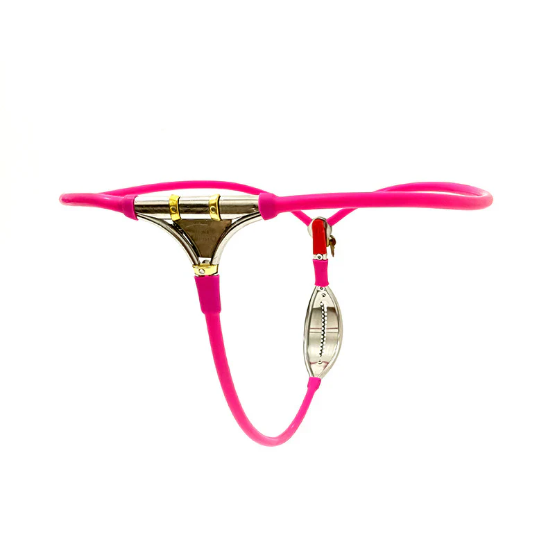 Invisible Stainless Steel Silicone Chastity Belt - Image 2