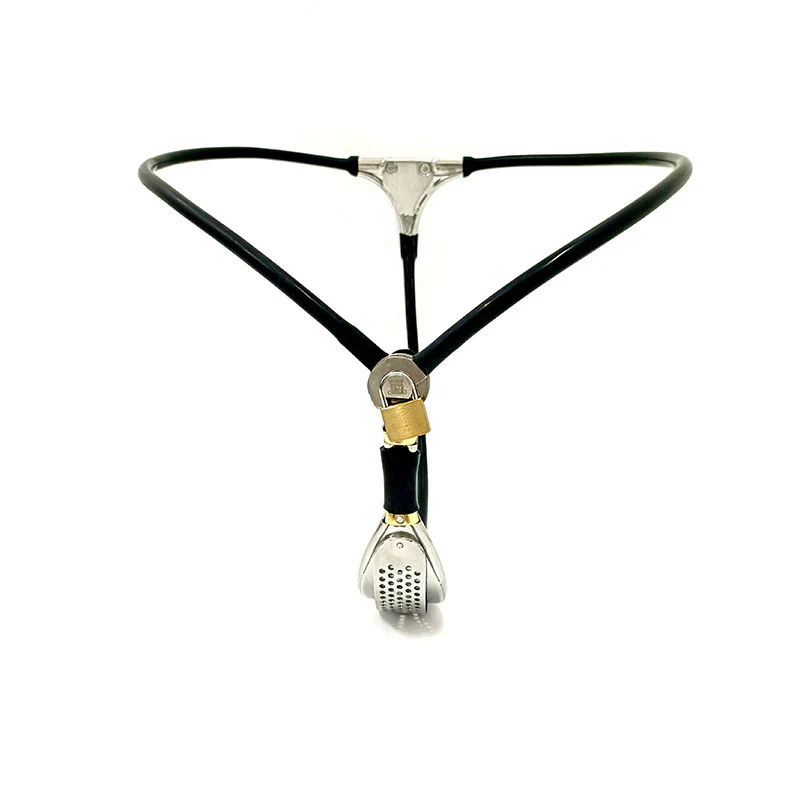 Invisible Stainless Steel Silicone Chastity Belt - Image 3