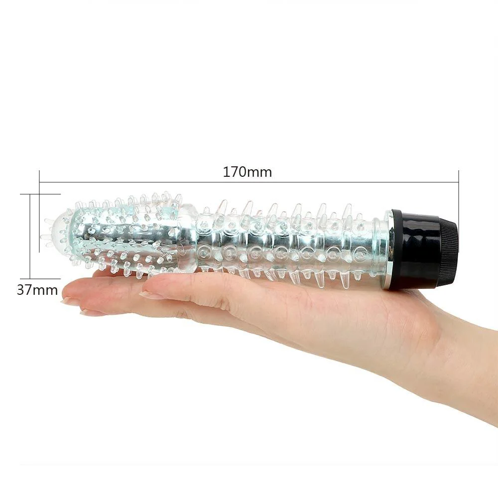 Jelly Dildo Multi-Speed Penis Vibrator - Image 4