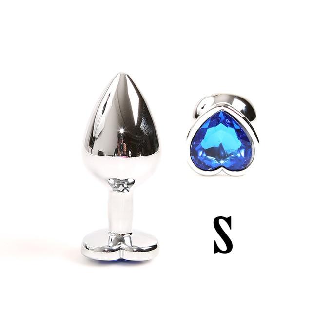 Jeweled Butt Plug & Vibrator Set - Image 2