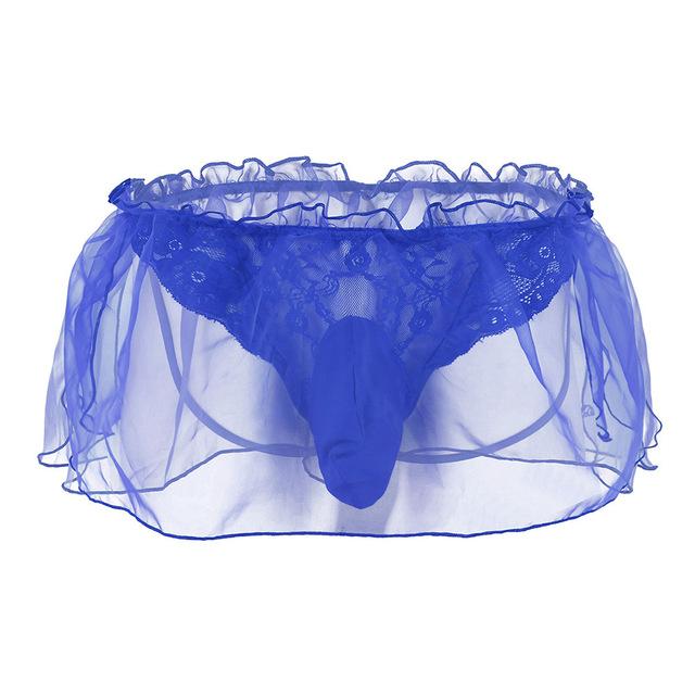 Lace Flower Organza G-string Bikini - Image 5