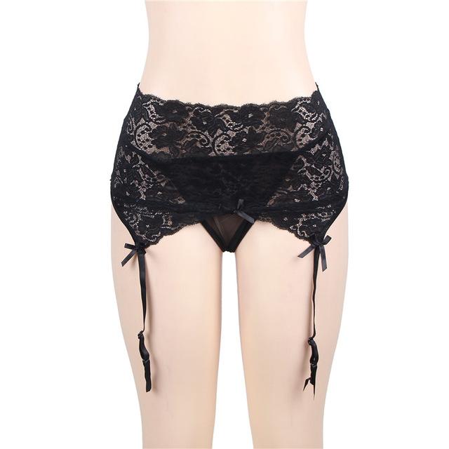 Lace Sissy Garter Set
