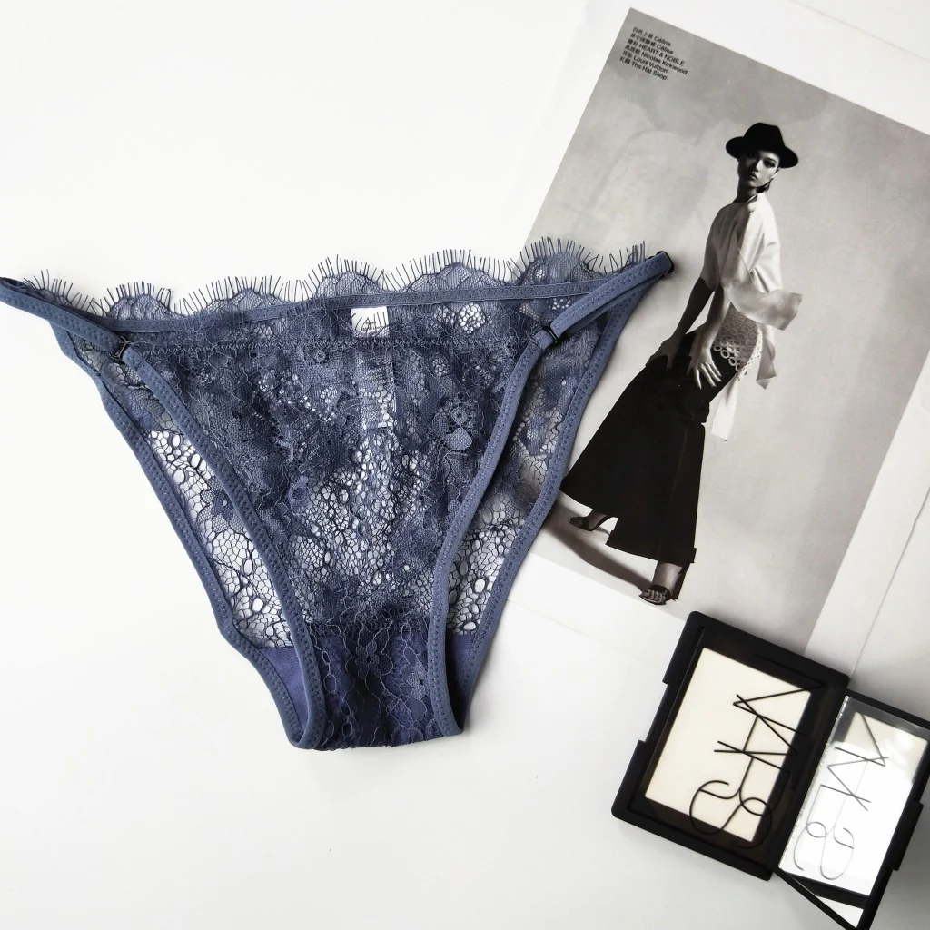 Lace sexy transparent thin strap adjustment panties - Image 5
