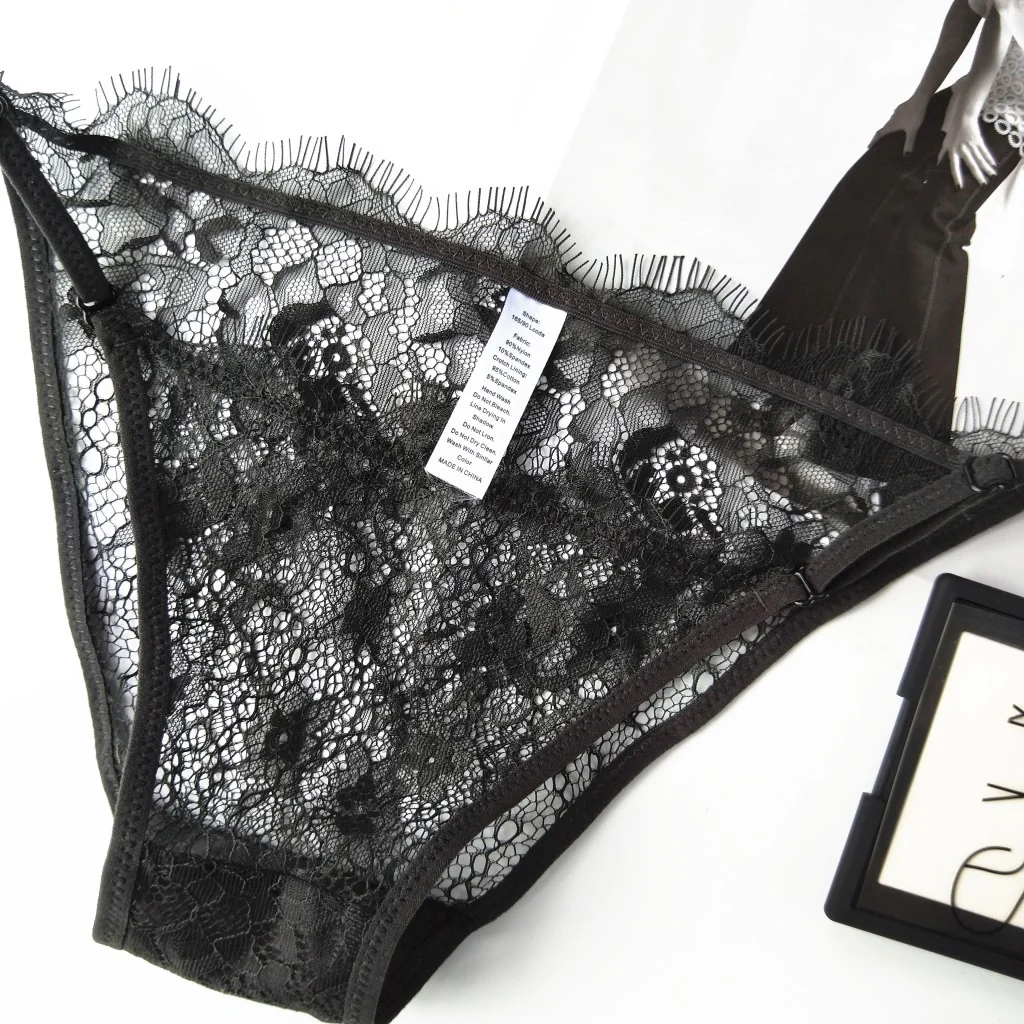 Lace sexy transparent thin strap adjustment panties - Image 6