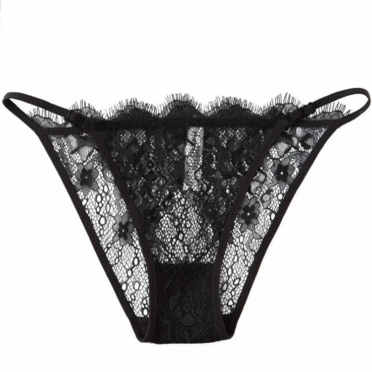 Lace sexy transparent thin strap adjustment panties - Image 7