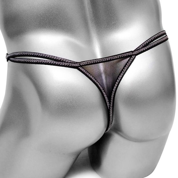 Lace Thong w/ Penis Hole - Image 3