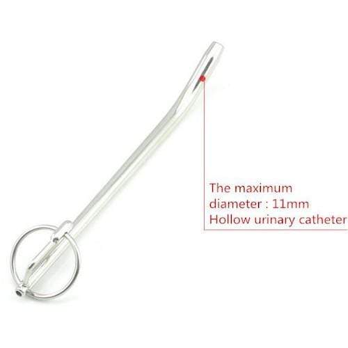 Large Hollow Urinary Catheter Penis Plug - Image 3