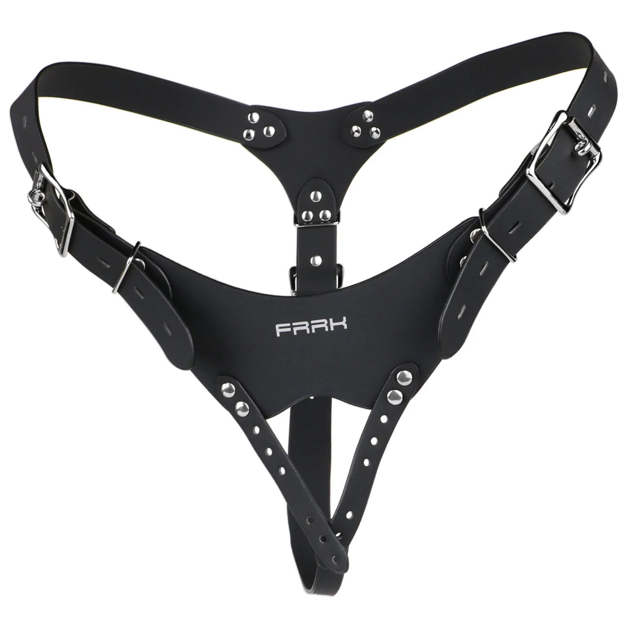 Leather Chastity Auxiliary Belt