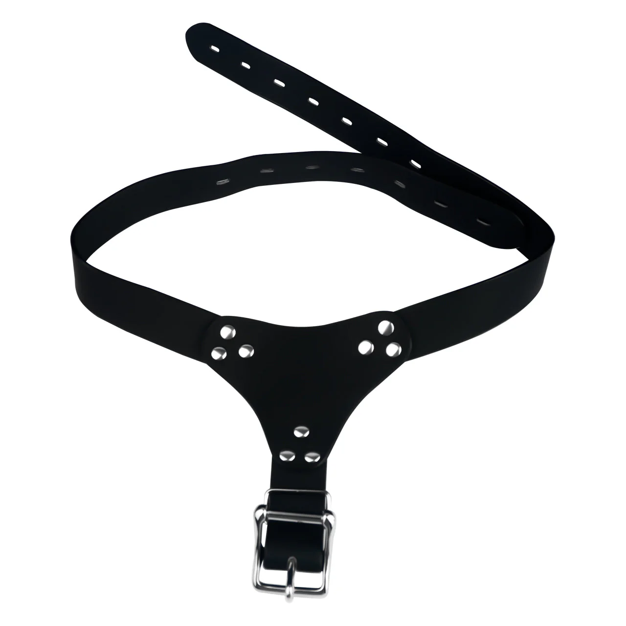 Leather Chastity Auxiliary Belt - Image 2