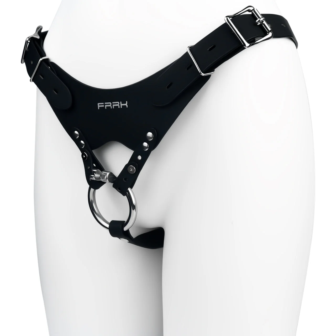 Leather Chastity Auxiliary Belt - Image 4