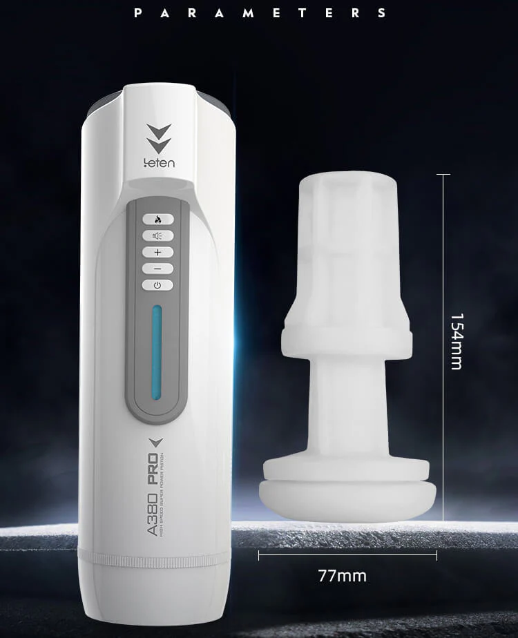 Leten A380 Pro Automatic Piston Telescopic Male Masturbator Cup - Image 5