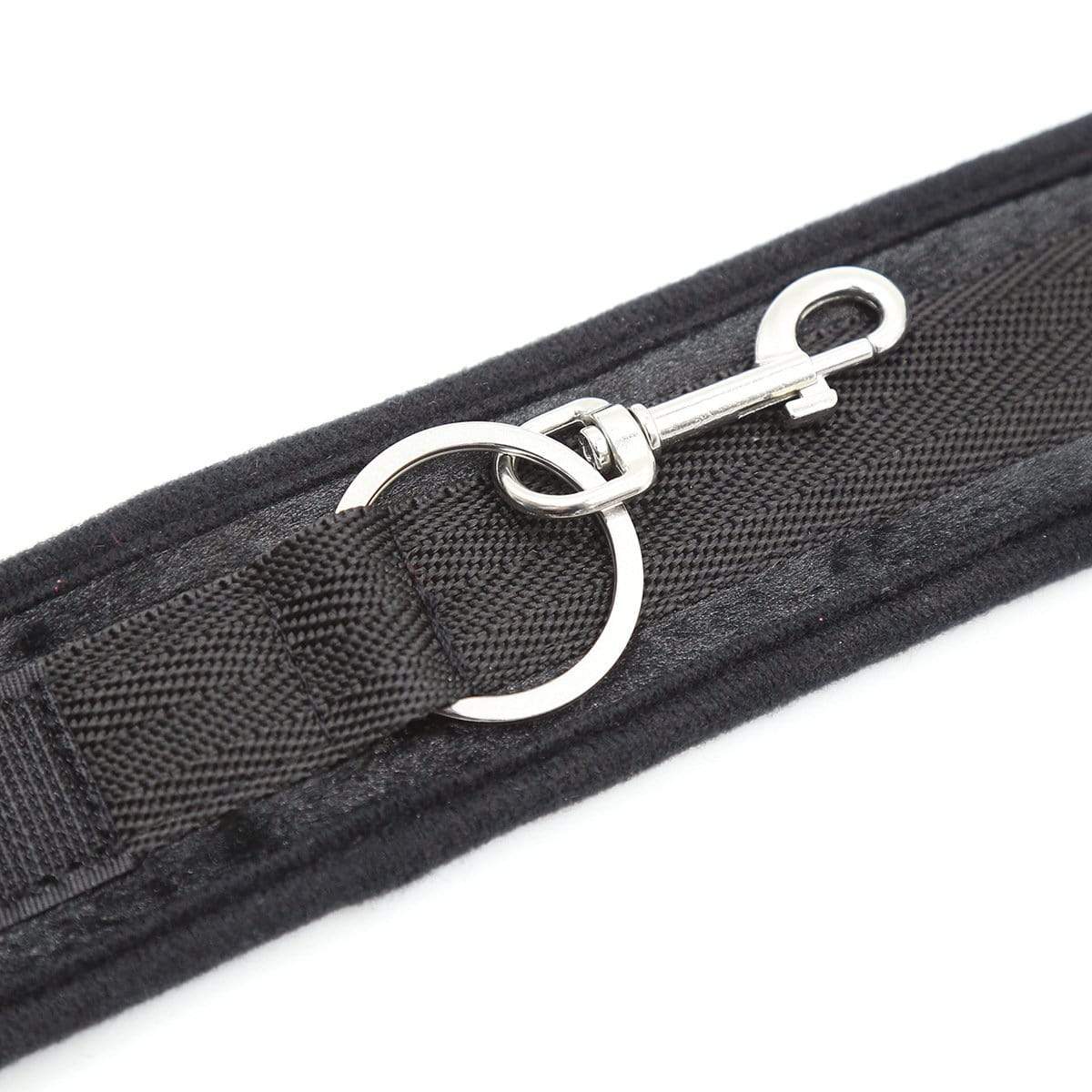 6-Piece Black Nylon Bondage Set - Image 8