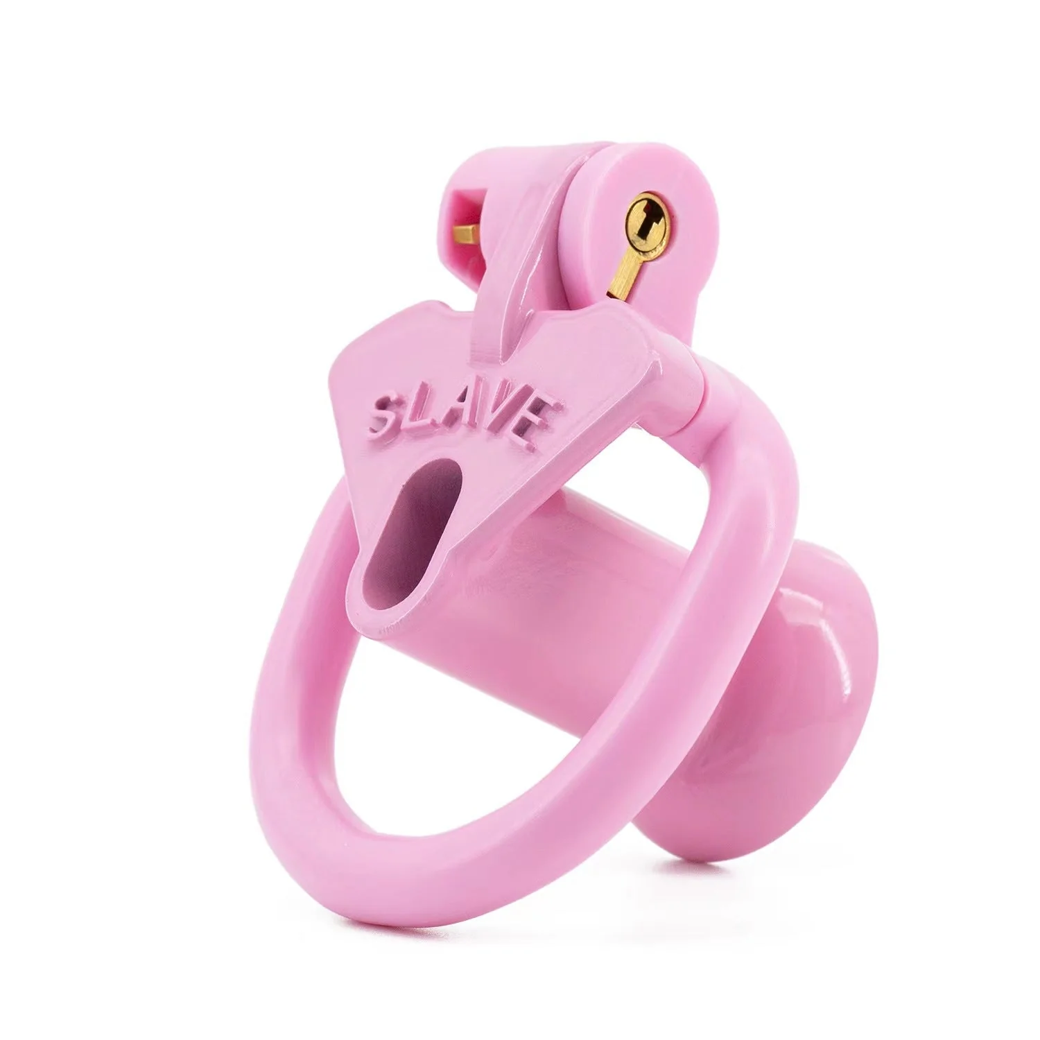 Light Negative SLAVE Chastity Cage - Image 5