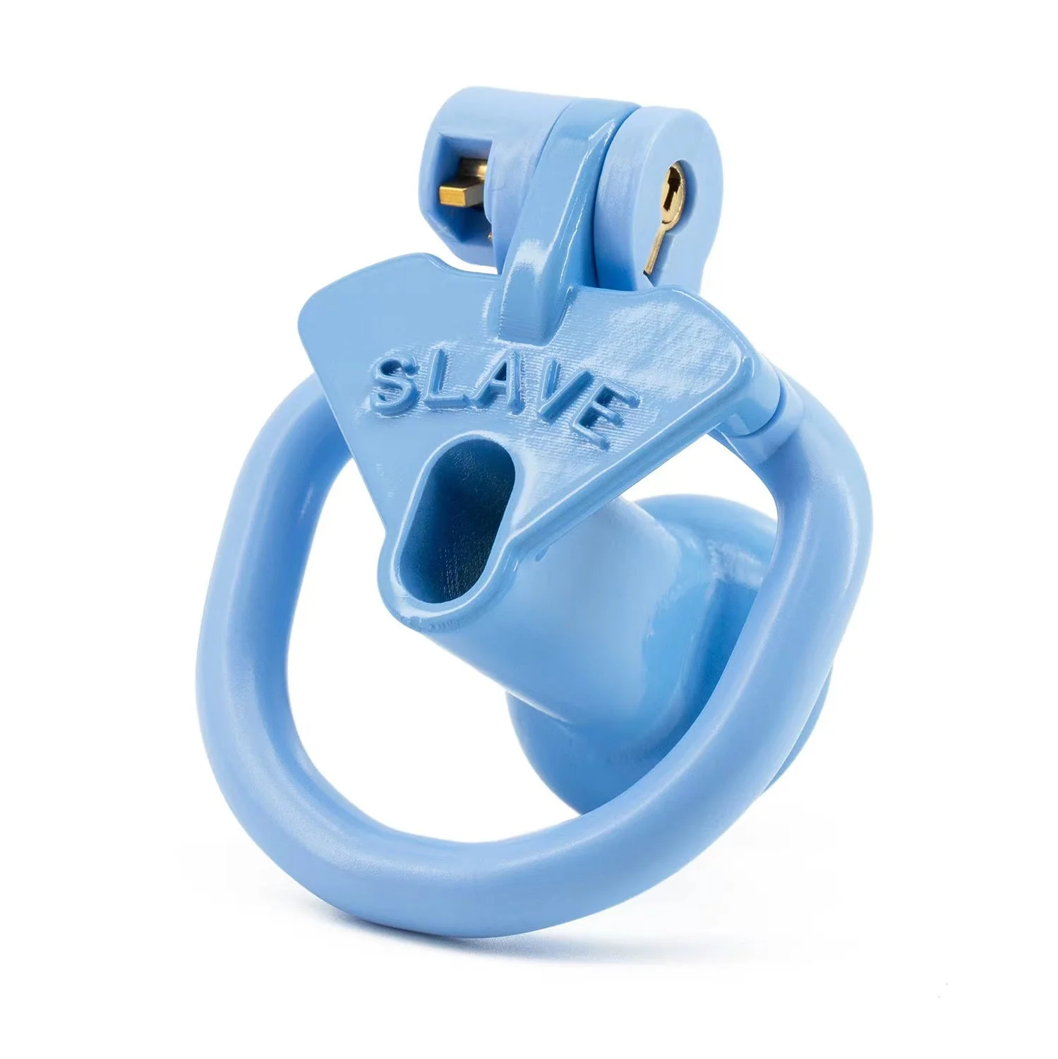Light Negative SLAVE Chastity Cage - Image 7