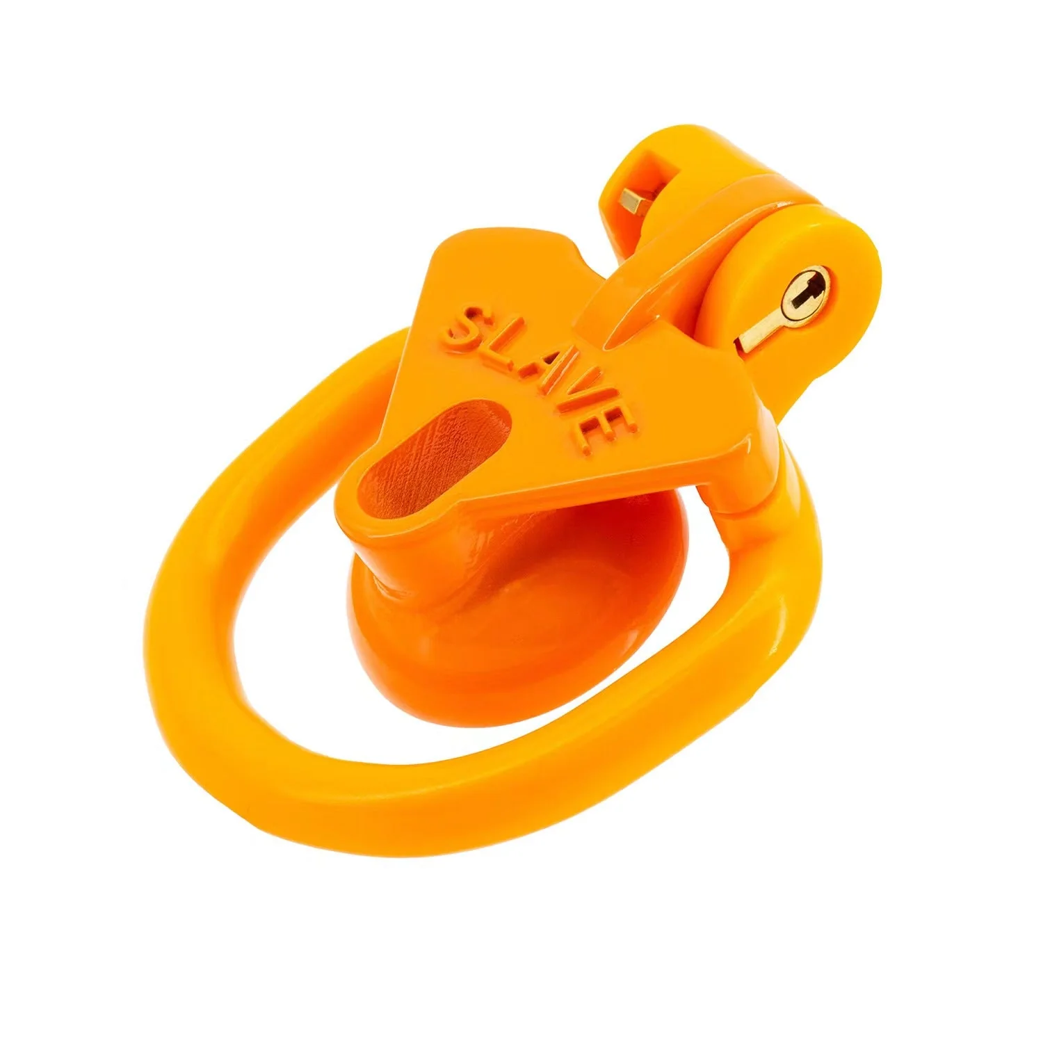 Light Negative SLAVE Chastity Cage - Image 8