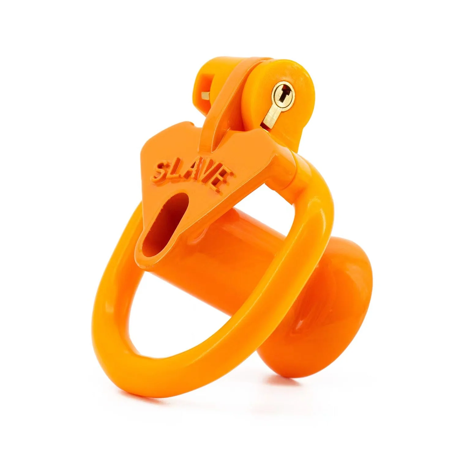Light Negative SLAVE Chastity Cage - Image 9