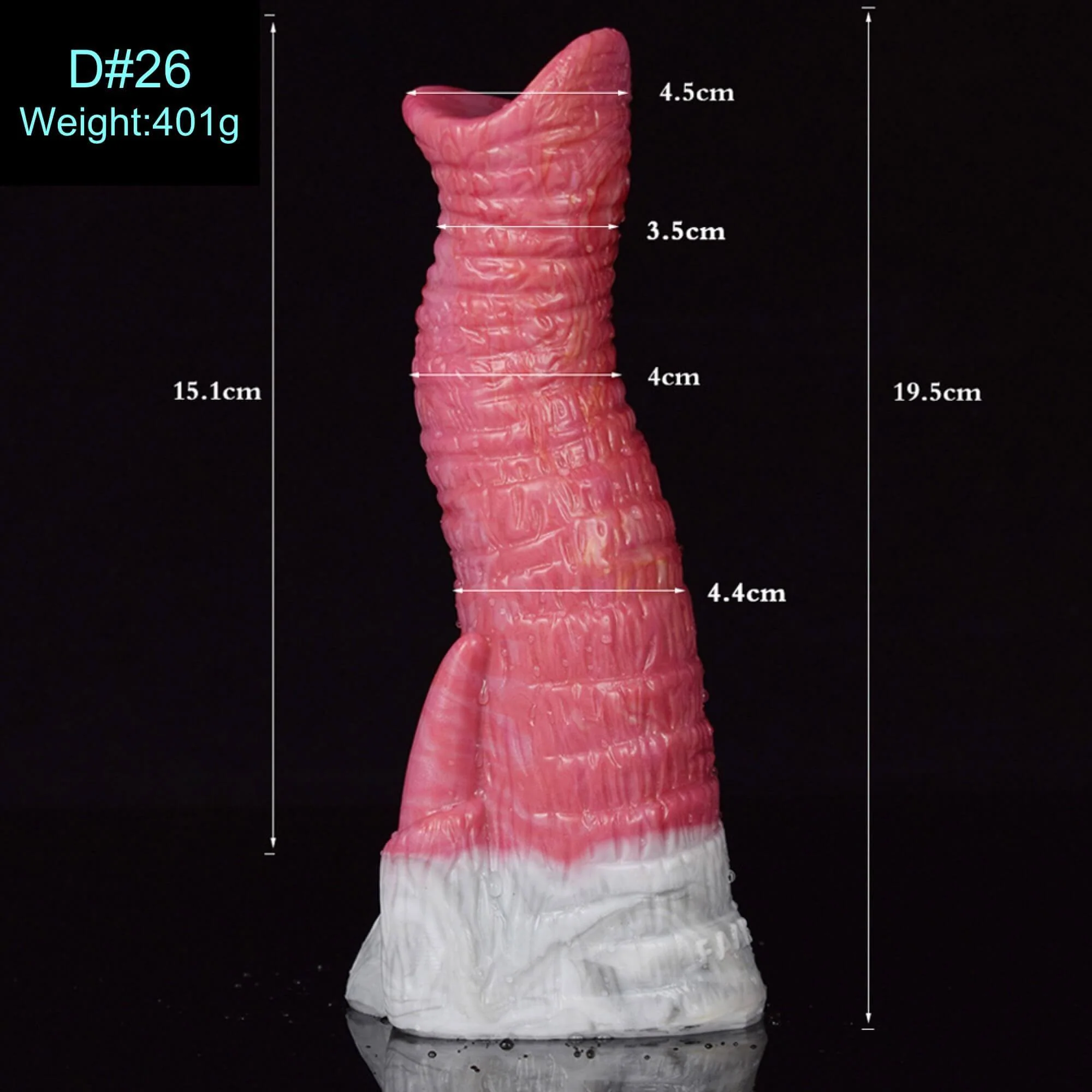 Liquid Silica Gel Profile Dildo - Image 4