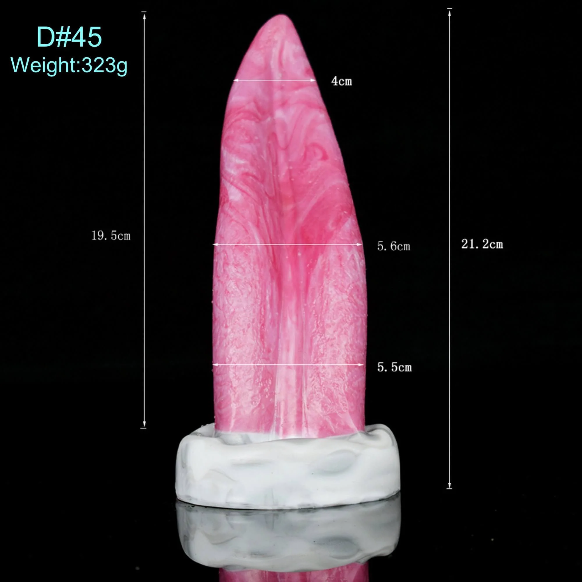 Liquid Silica Gel Profile Dildo - Image 6