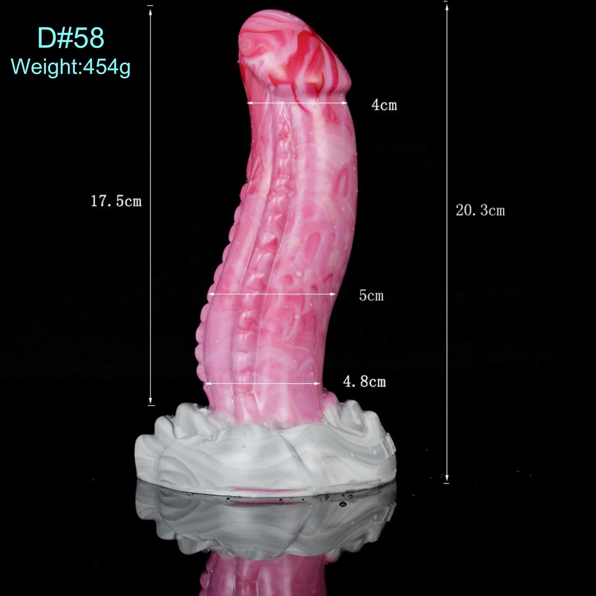 Liquid Silica Gel Profile Dildo - Image 8