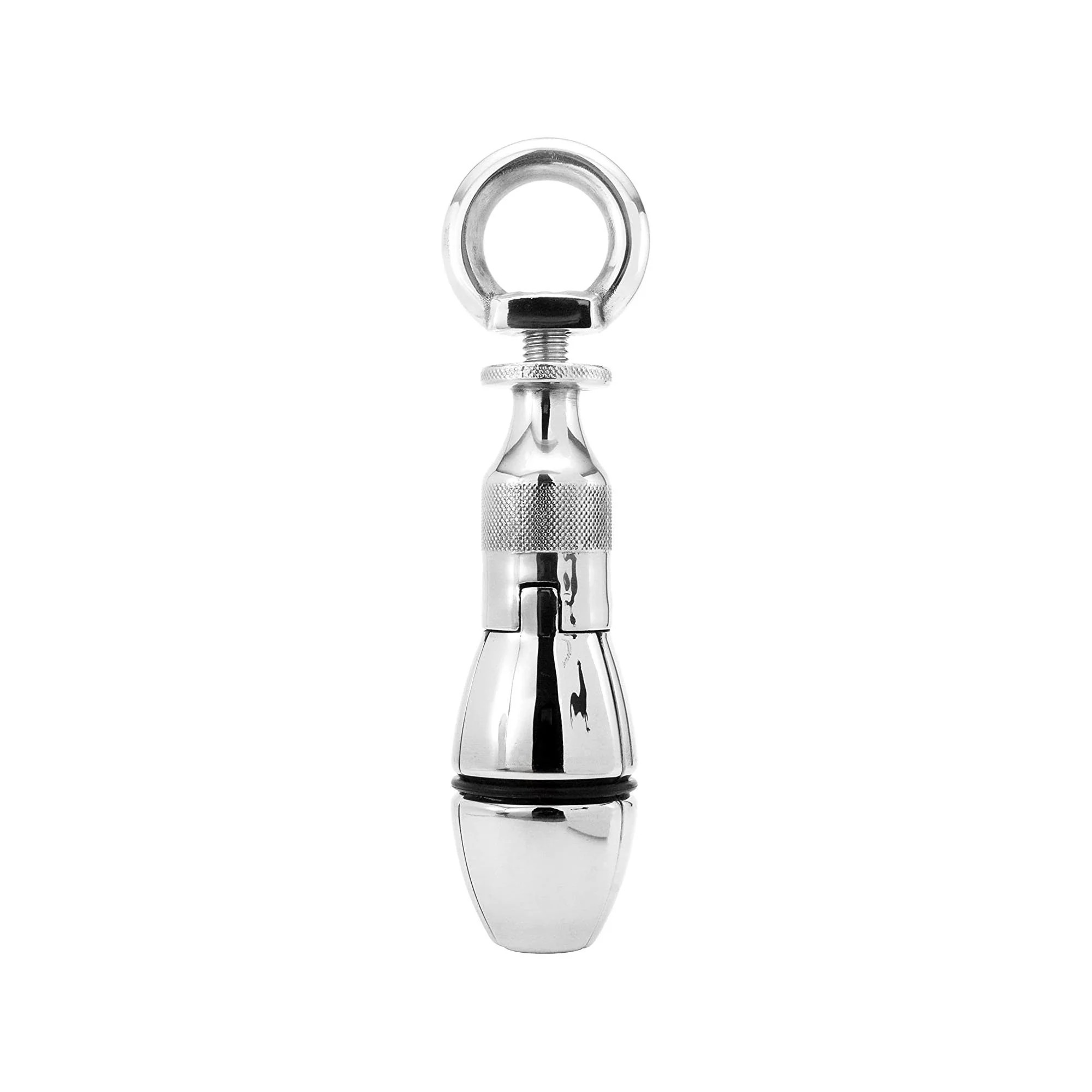 Locking Butt Plug Ringed - Image 4