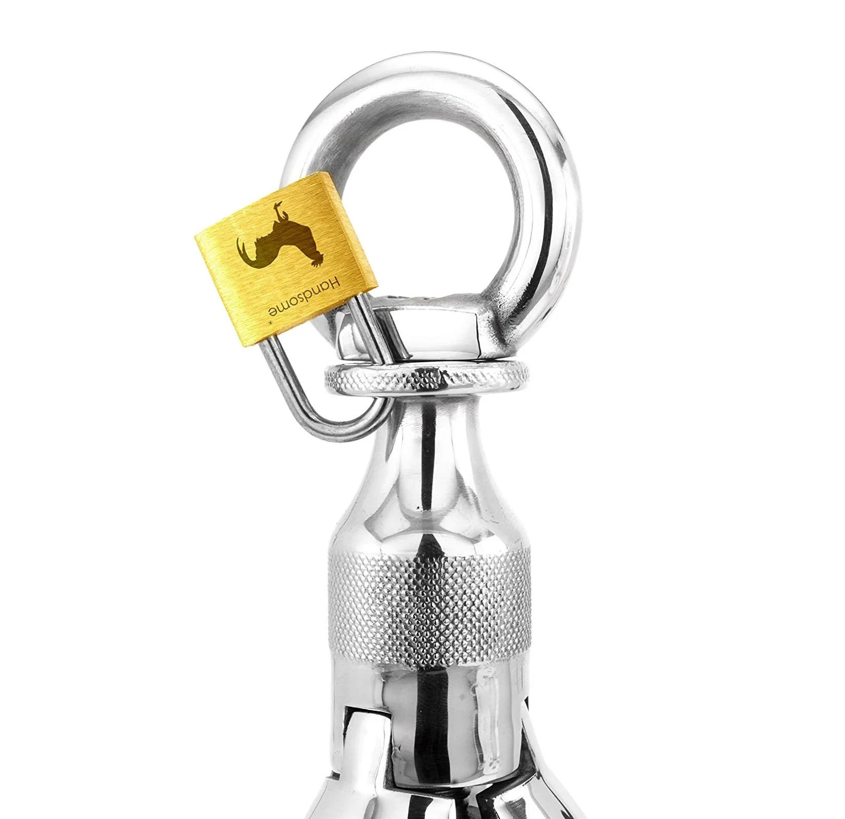 Locking Butt Plug Ringed - Image 5