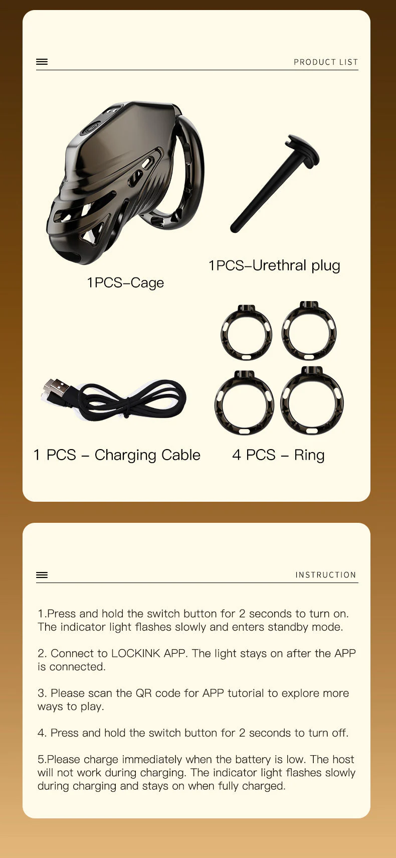 Electric Eel Chastity Cage - Image 14