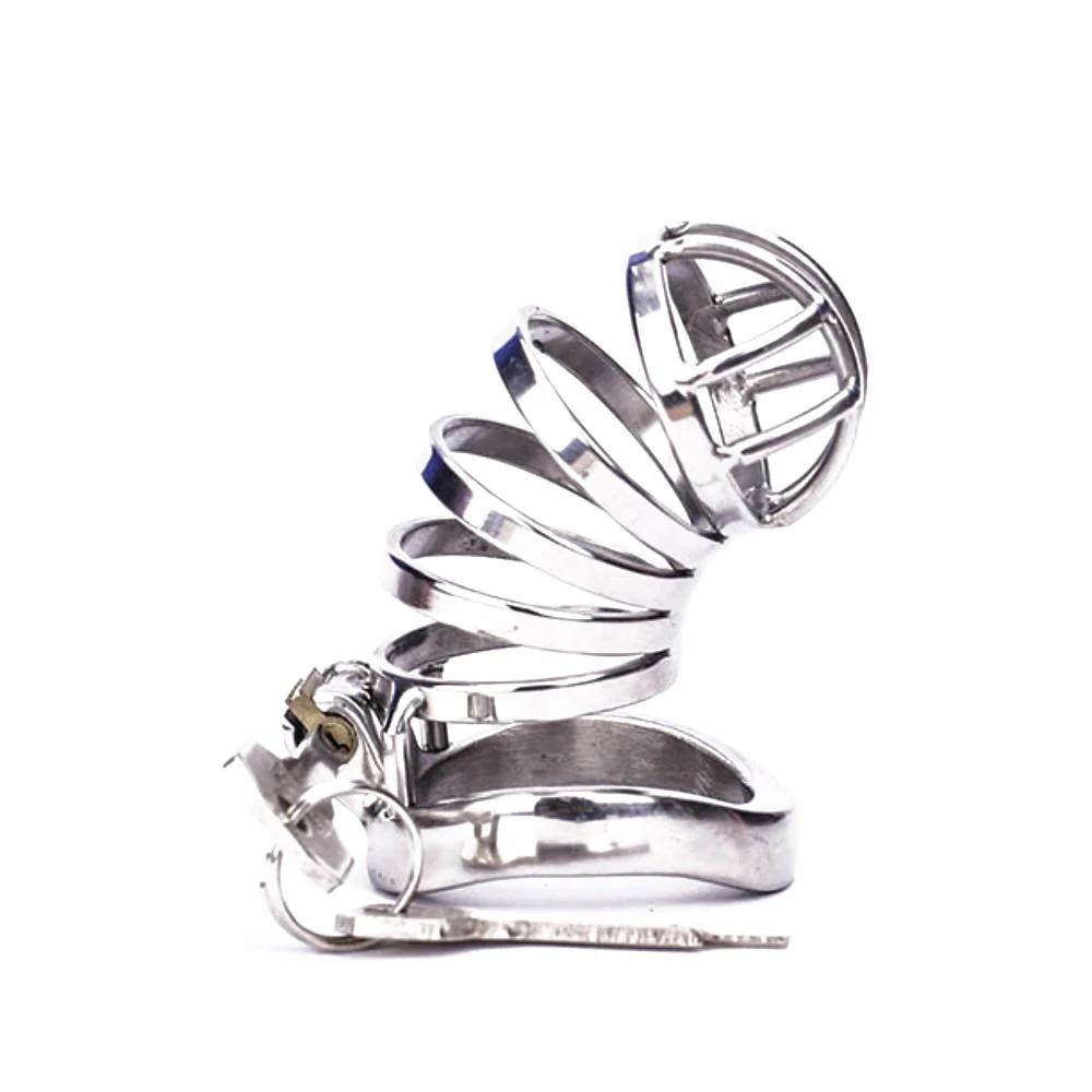 Long & Merciless Chastity Cage 2.28 inches - Image 3