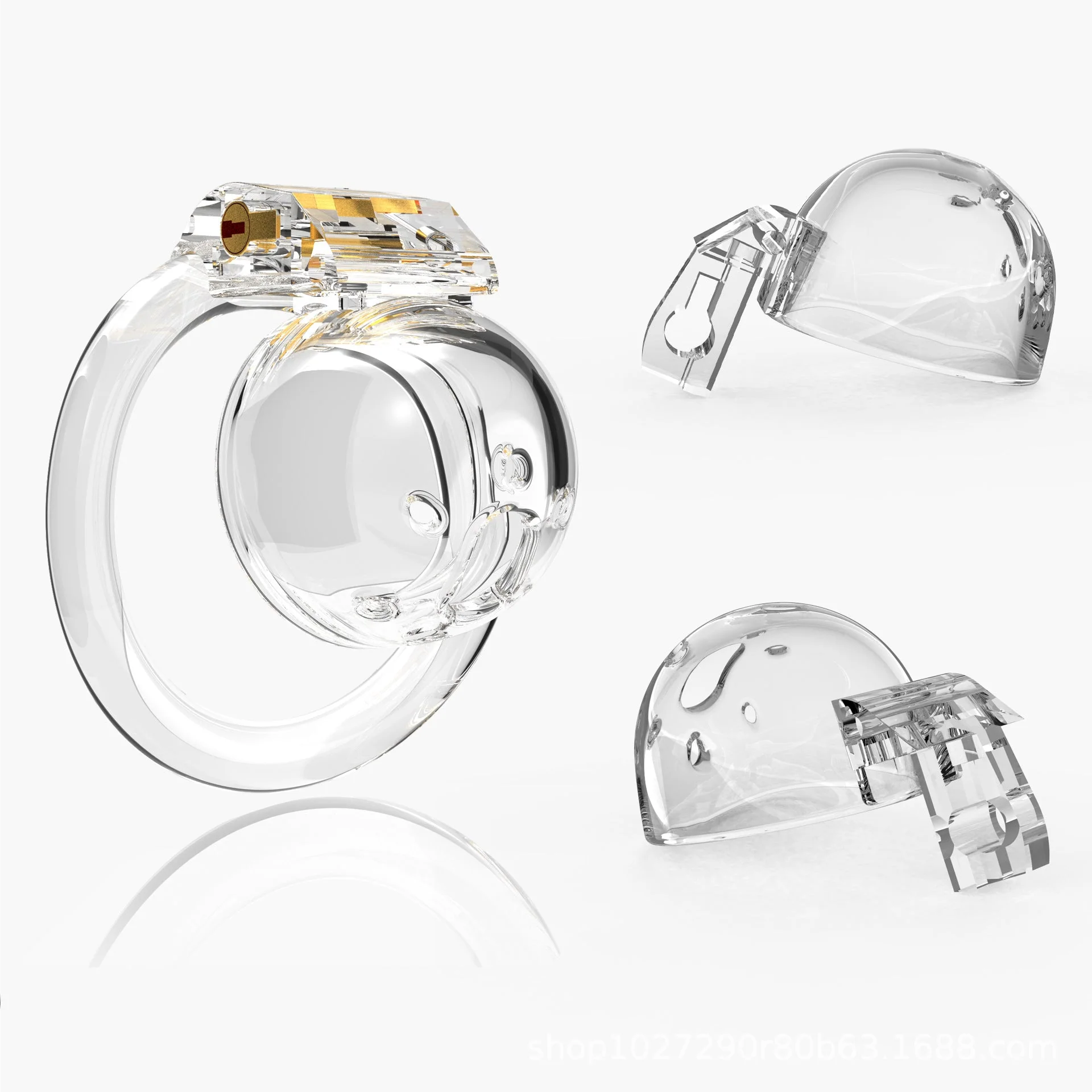 Jarhead Lovely Chastity Device With 4 Rings - Image 5