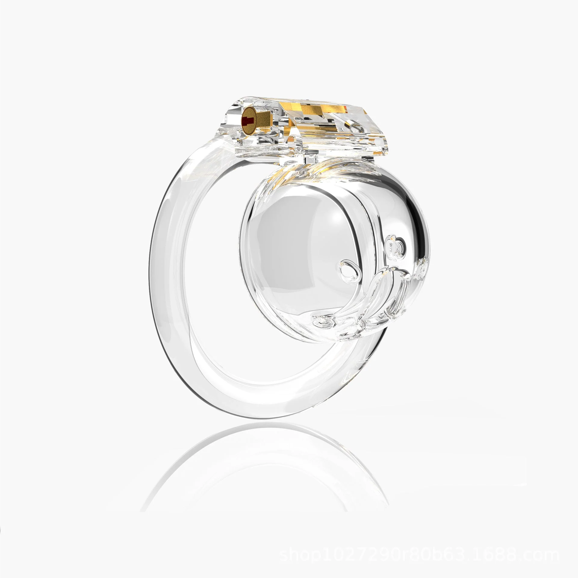 Jarhead Lovely Chastity Device With 4 Rings - Image 6