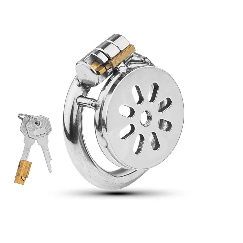 Loyalty Husband Flat Small Male Chastity Cage - Image 3