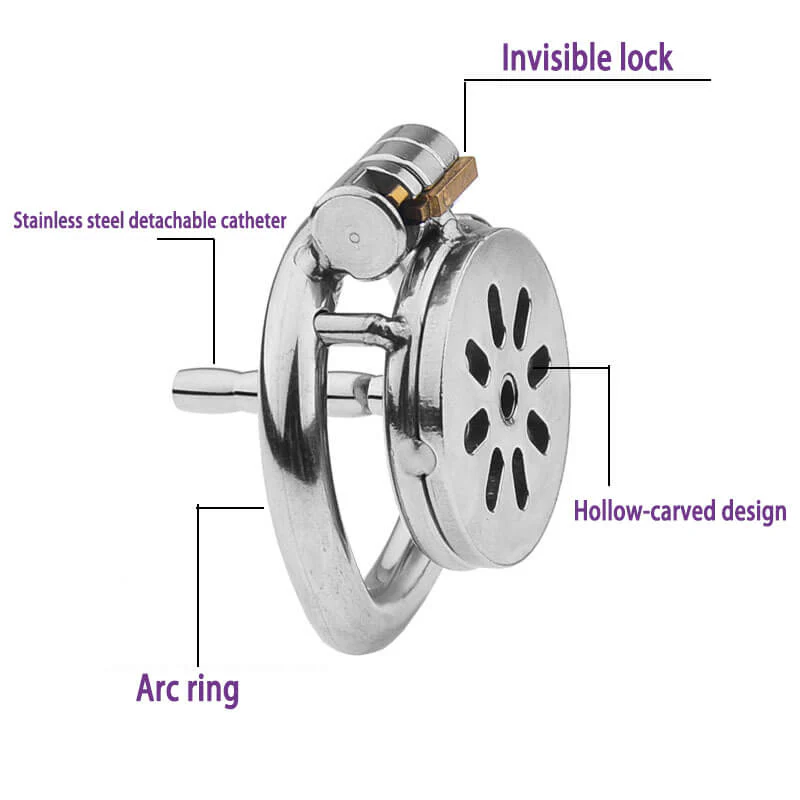 Loyalty Husband Flat Small Male Chastity Cage - Image 6