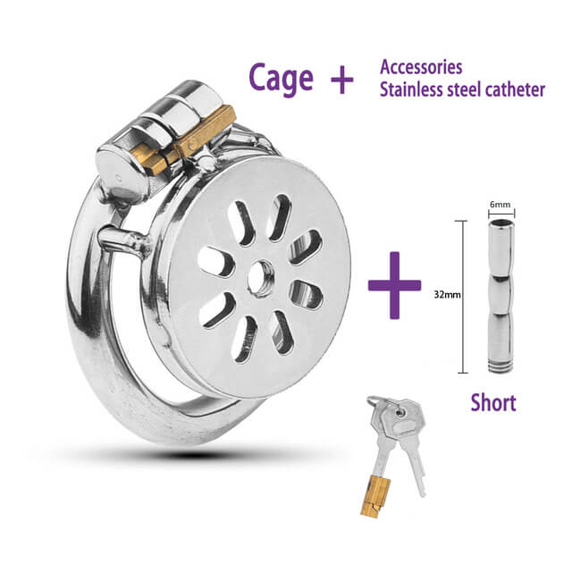 Loyalty Husband Flat Small Male Chastity Cage - Image 7
