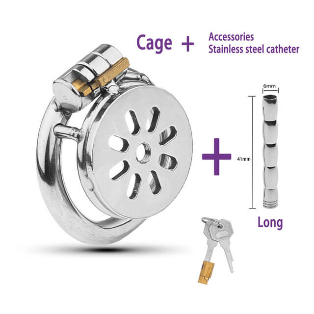 Loyalty Husband Flat Small Male Chastity Cage - Image 8