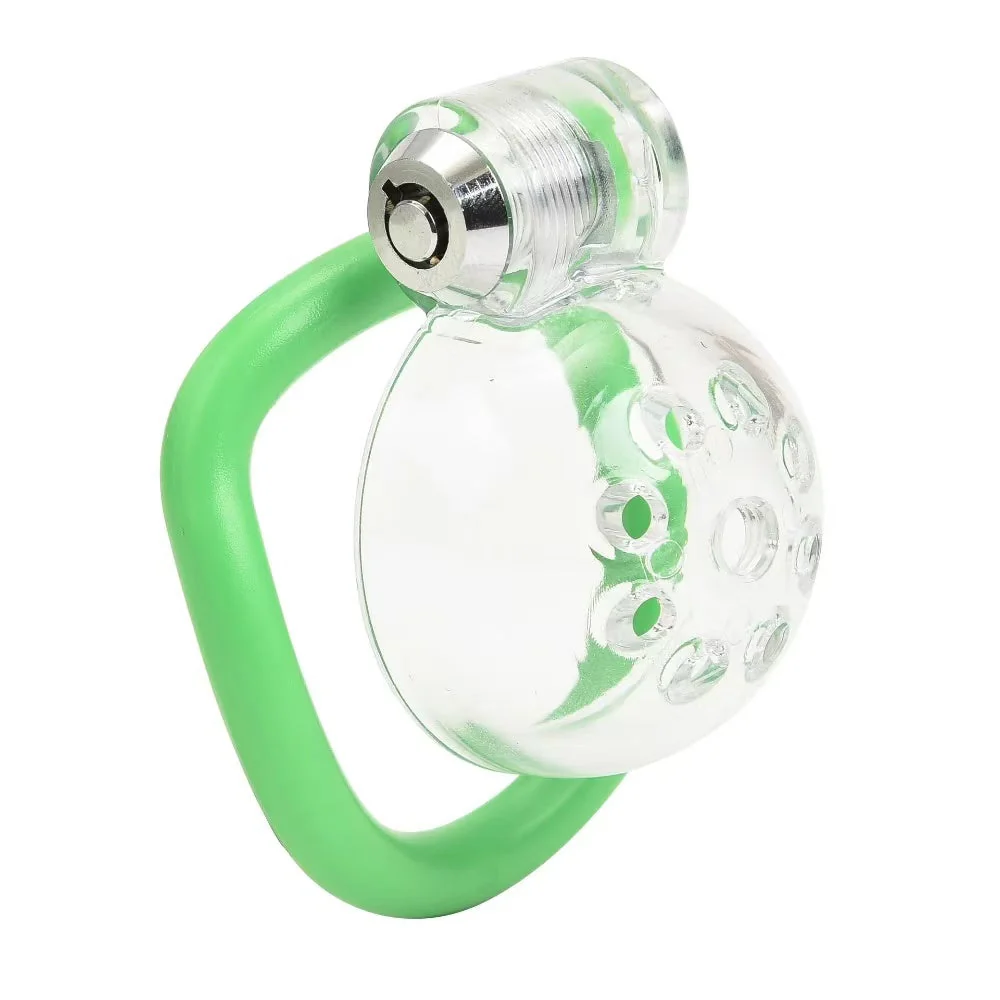 Male Chastity Cage With Clear Cage - Image 4