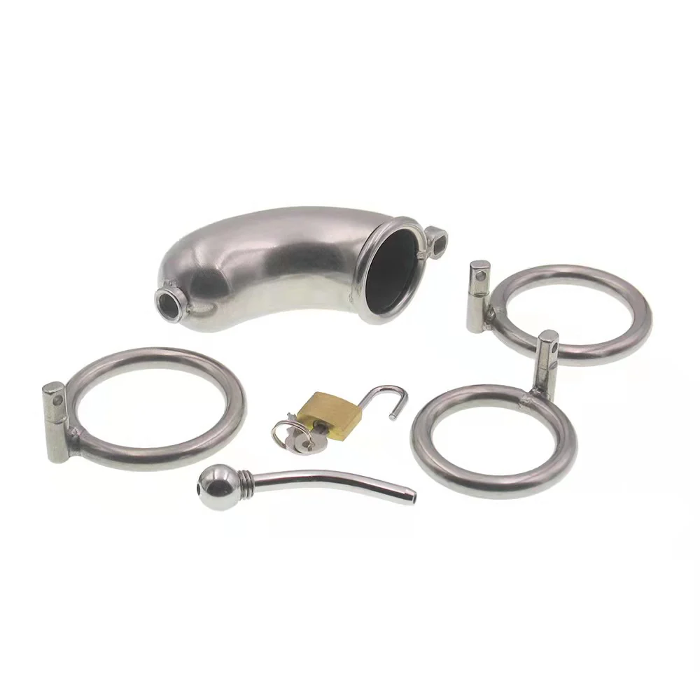 Armor Chastity Cage with Removable Urethral Insert - Image 3