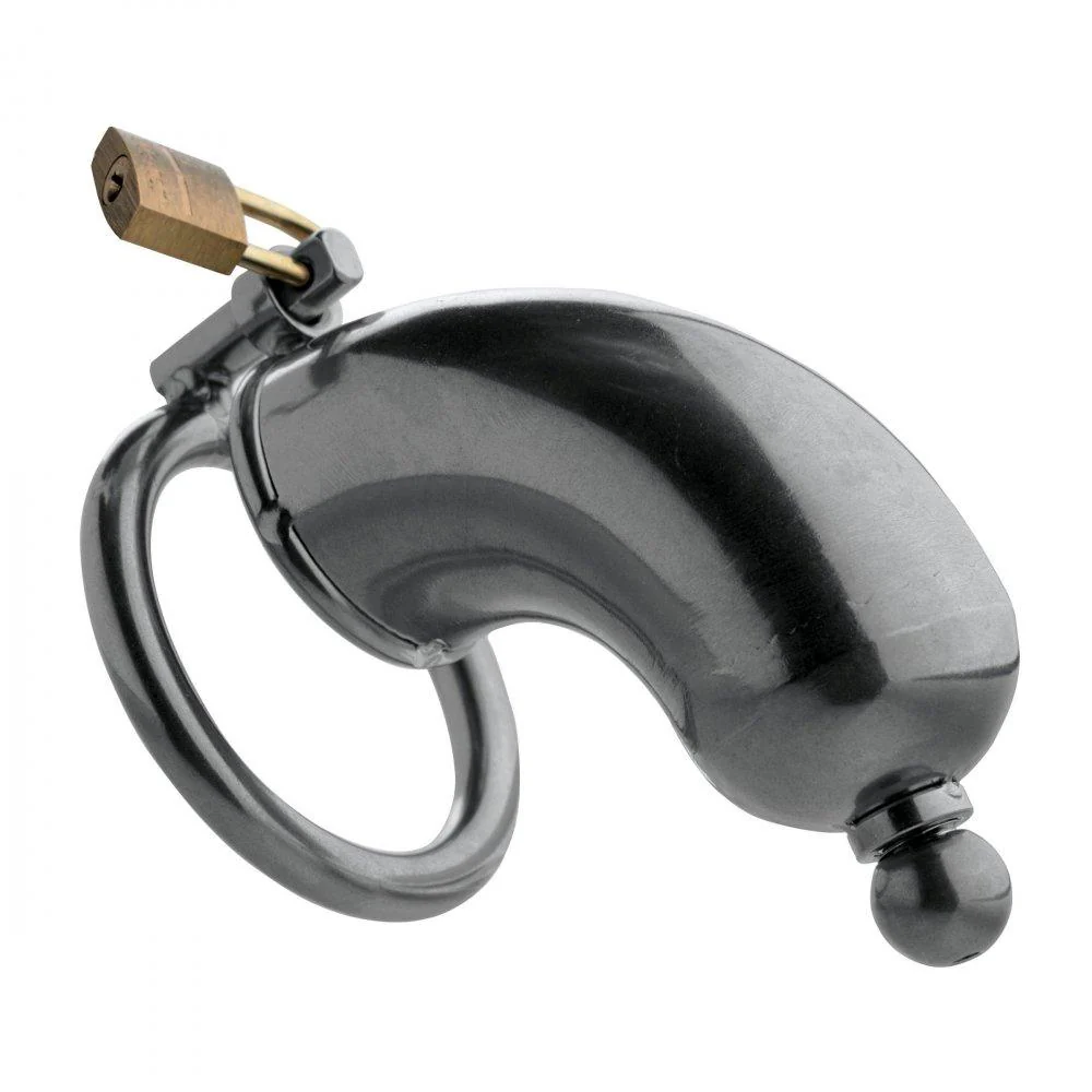 Armor Chastity Cage with Removable Urethral Insert - Image 5