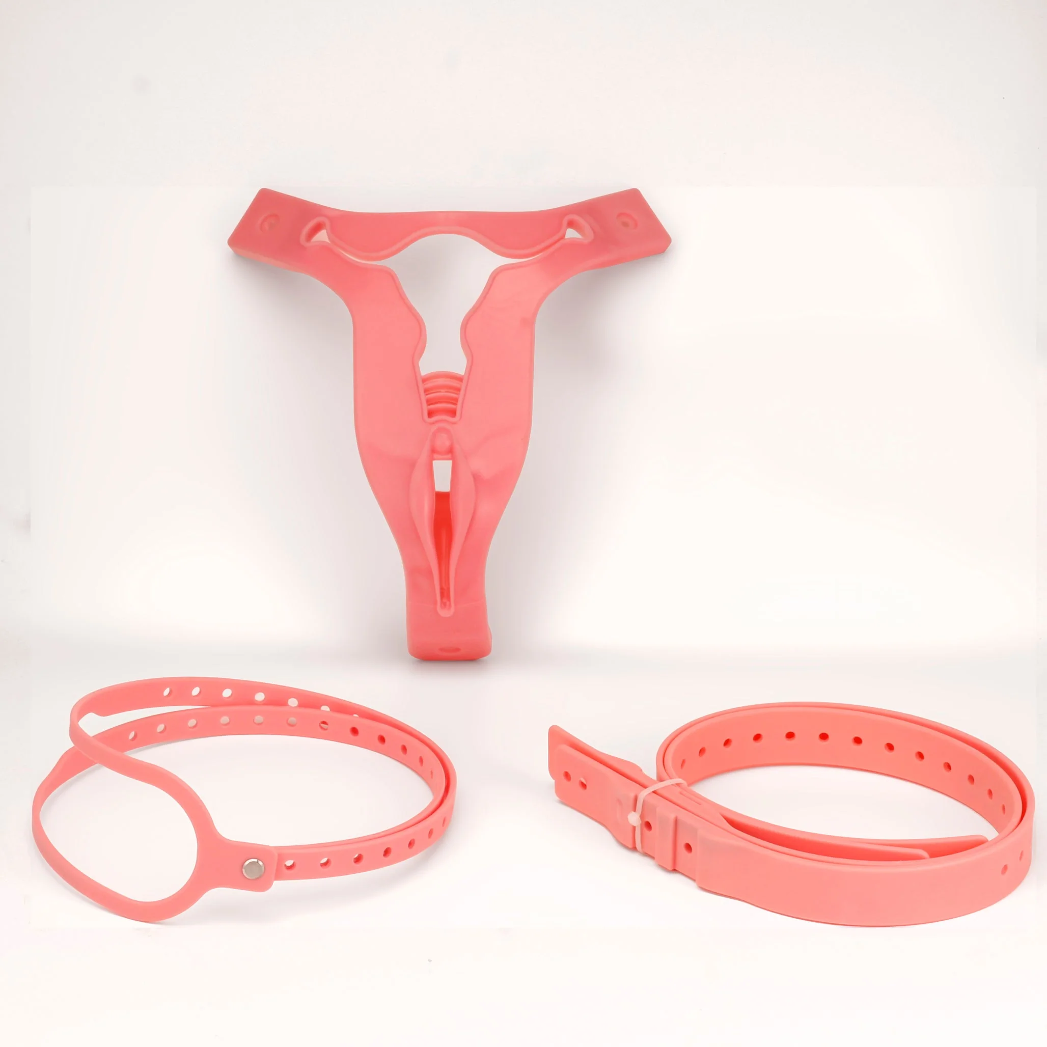 Male Pink Chastity Belt - Image 13