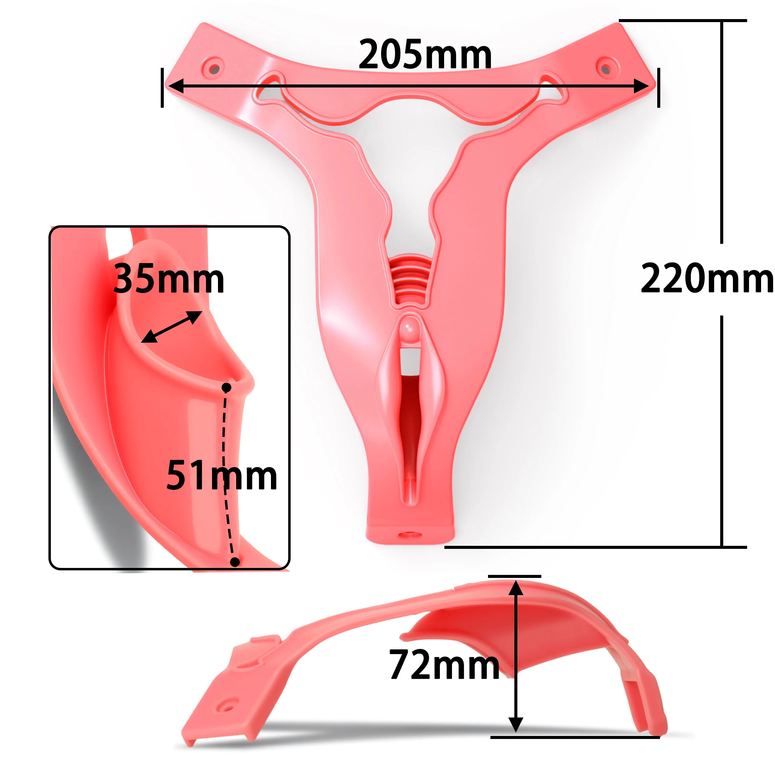 Male Pink Chastity Belt - Image 8