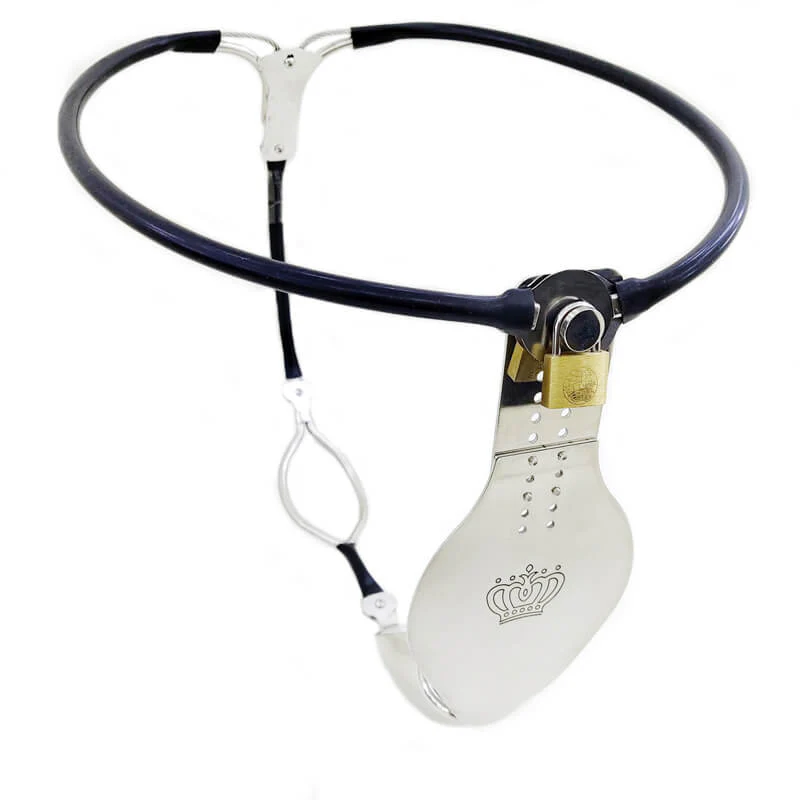 Male Stainless Steel Chastity Belt - Image 4