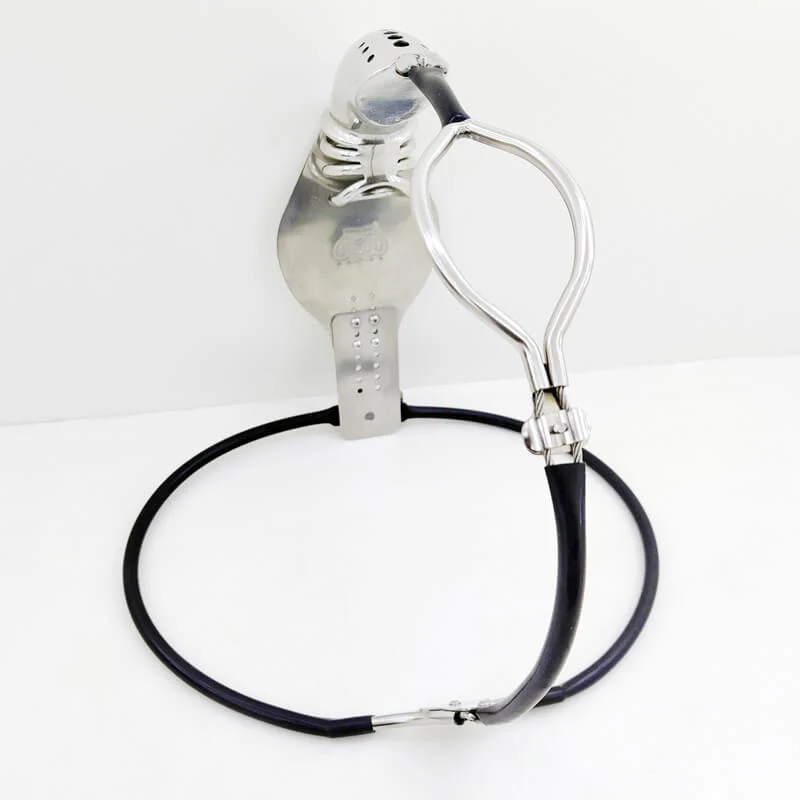 Male Stainless Steel Chastity Belt - Image 5