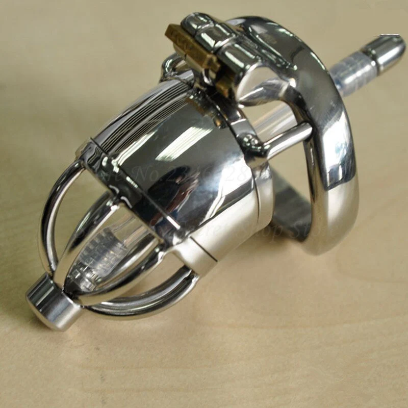 Metal Chastity Cage 1.77 inches long - Image 5