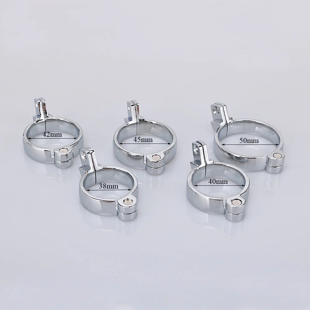 METAL CHASTITY CAGE 2.4 INCHES LONG - Image 3