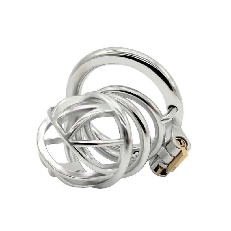 Metal Chastity Cage 2.56 Inches Long - Image 6