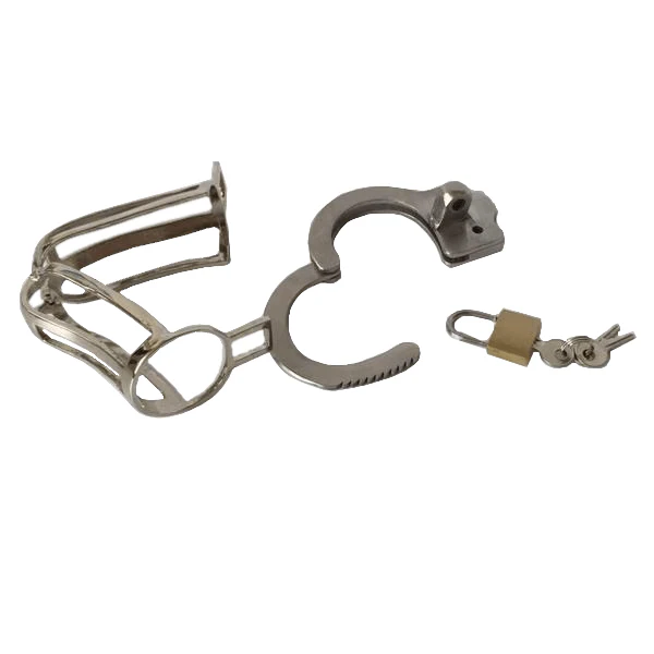 Metal Chastity Cage 3.35 inches long - Image 3