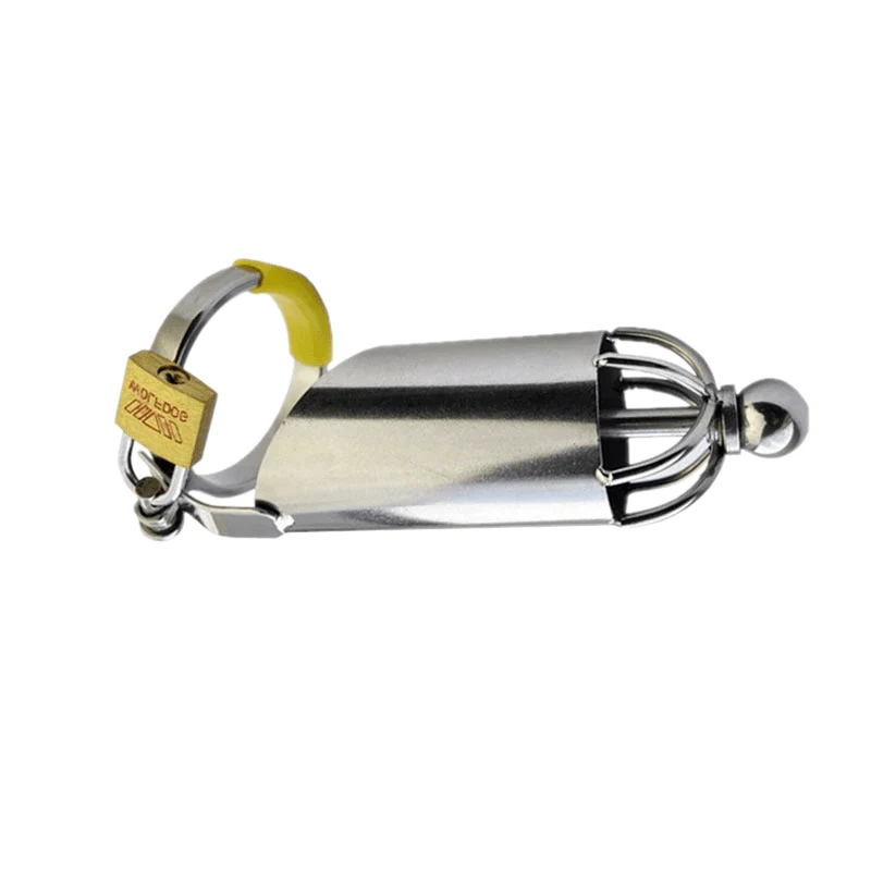 Metal Chastity Cock Cage 4 inches long - Image 5