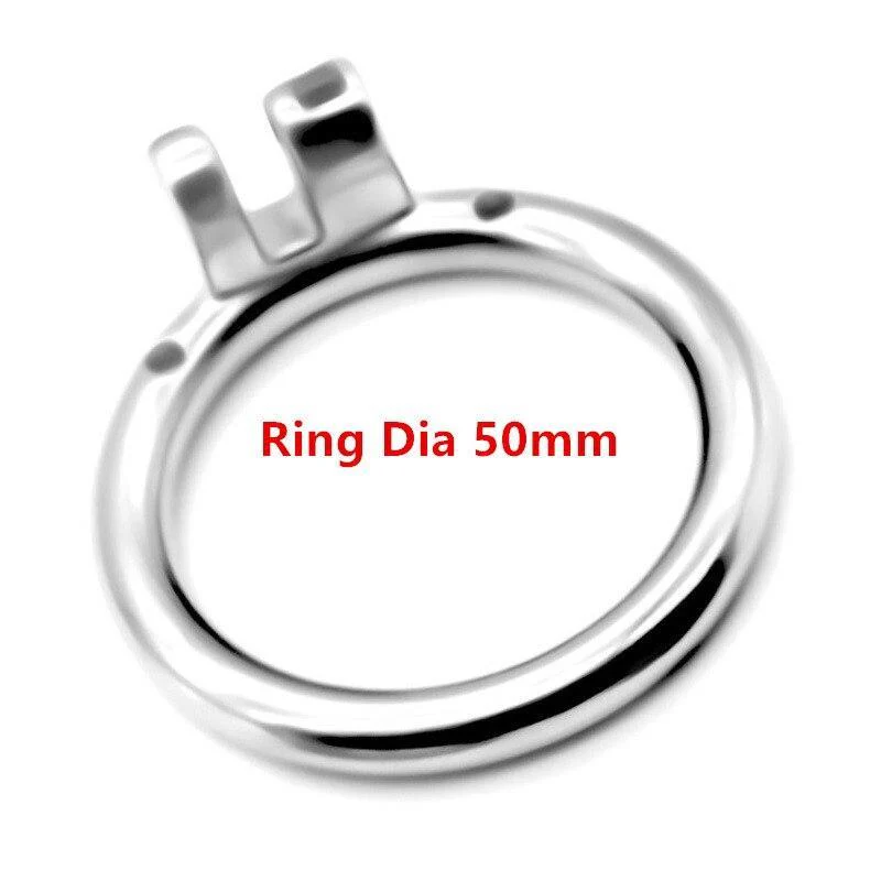 Metal Chastity Cage 2.4 inches Long - Image 5